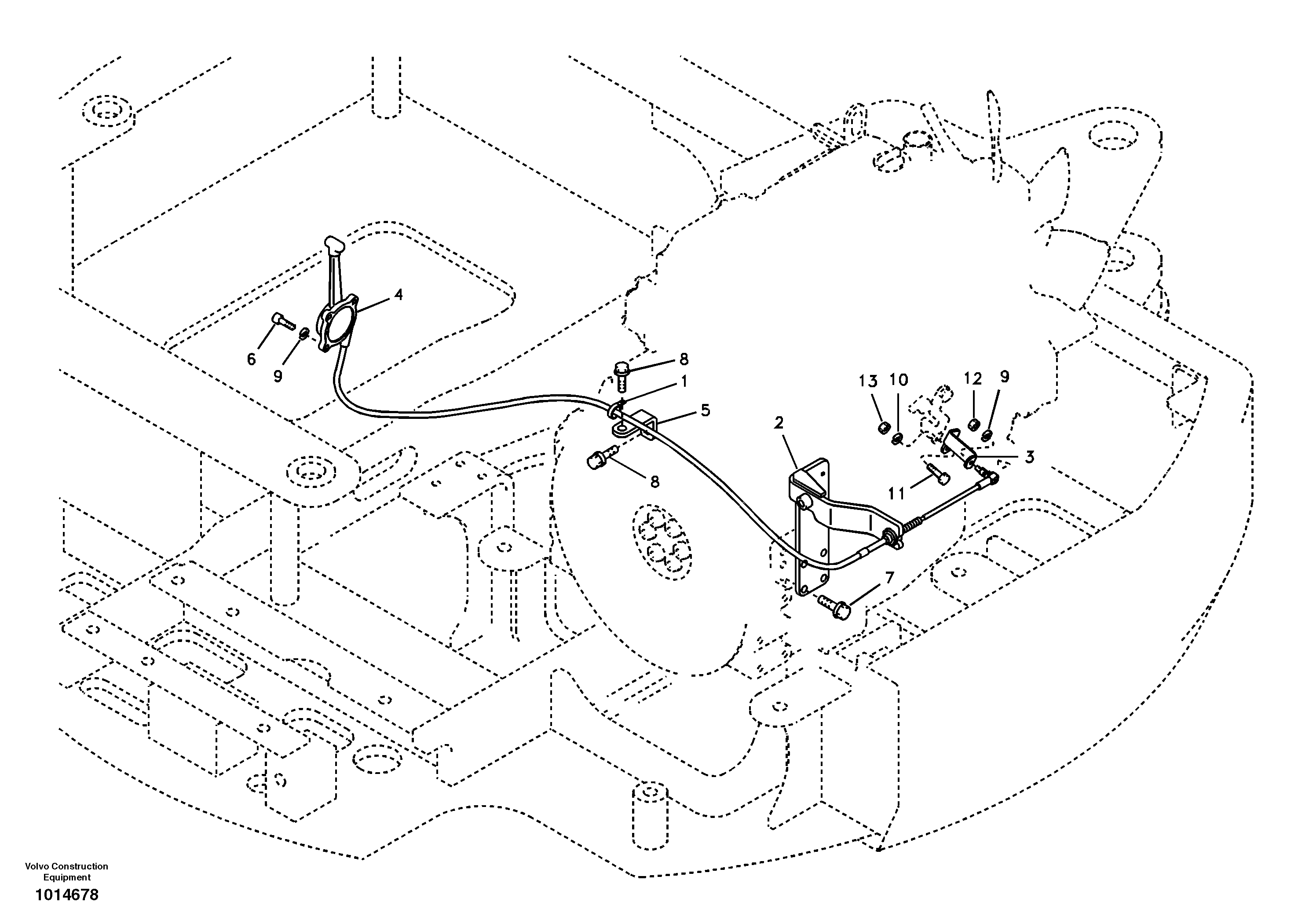Speed control — volvo parts diagram