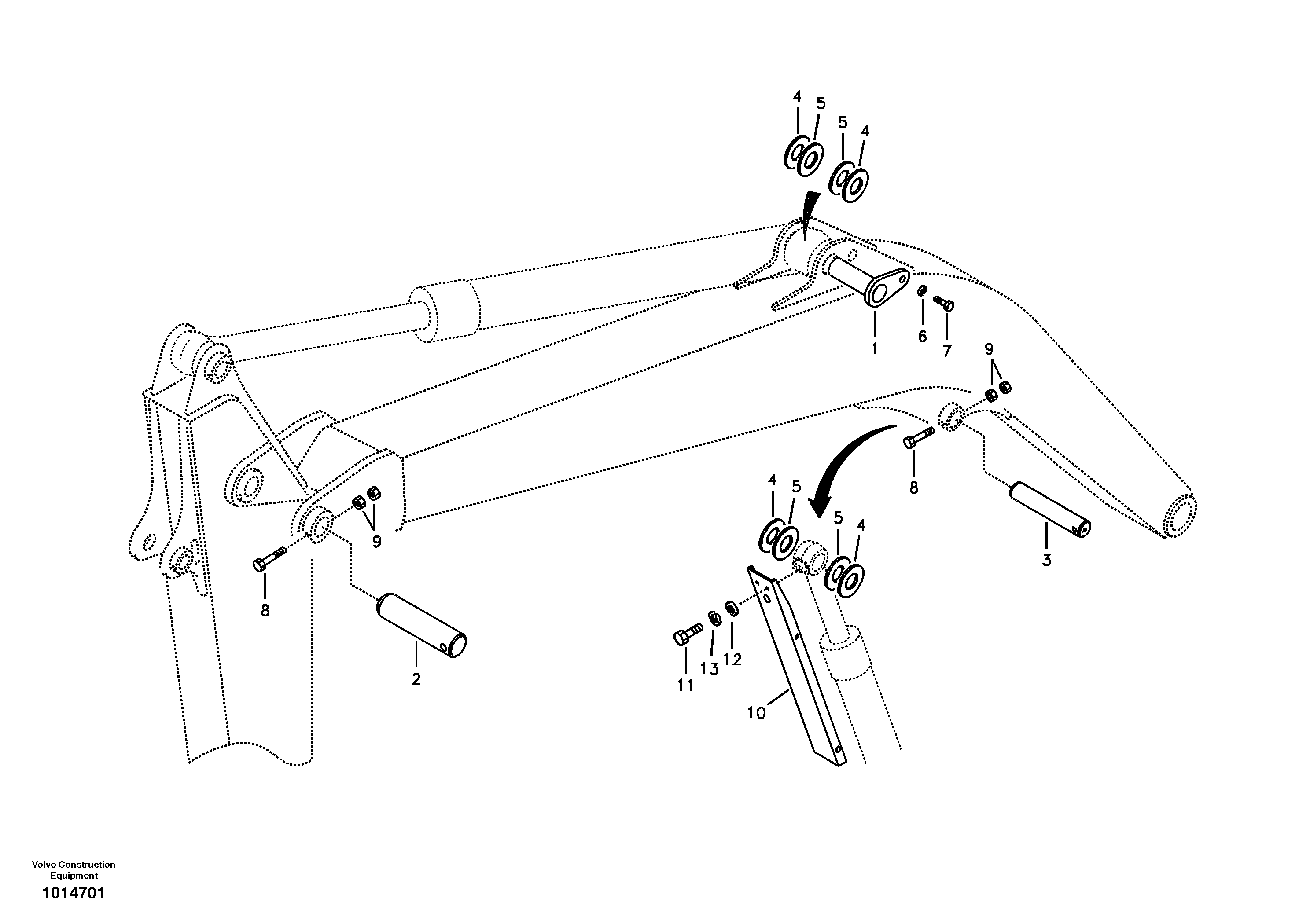 Links to boom — volvo parts diagram