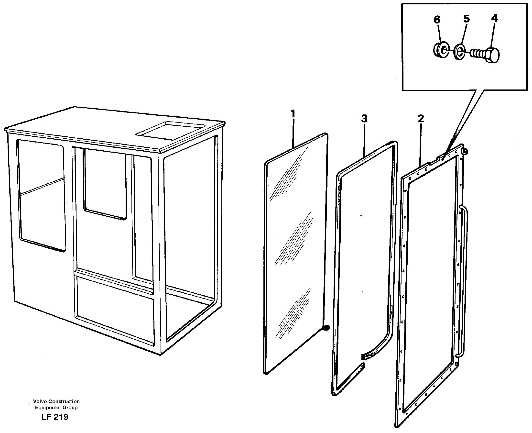 Entire unbreak.windscr.  14262514 — volvo parts diagram
