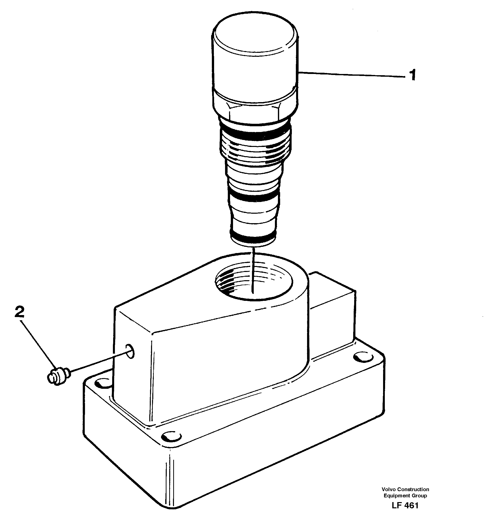 Pressure limiting valve — volvo parts diagram