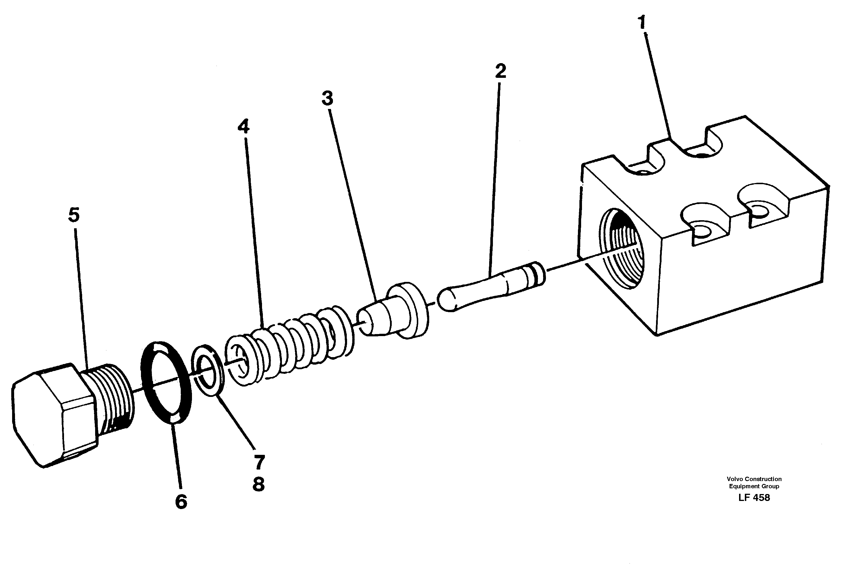 Pressure lim. valve — volvo parts diagram
