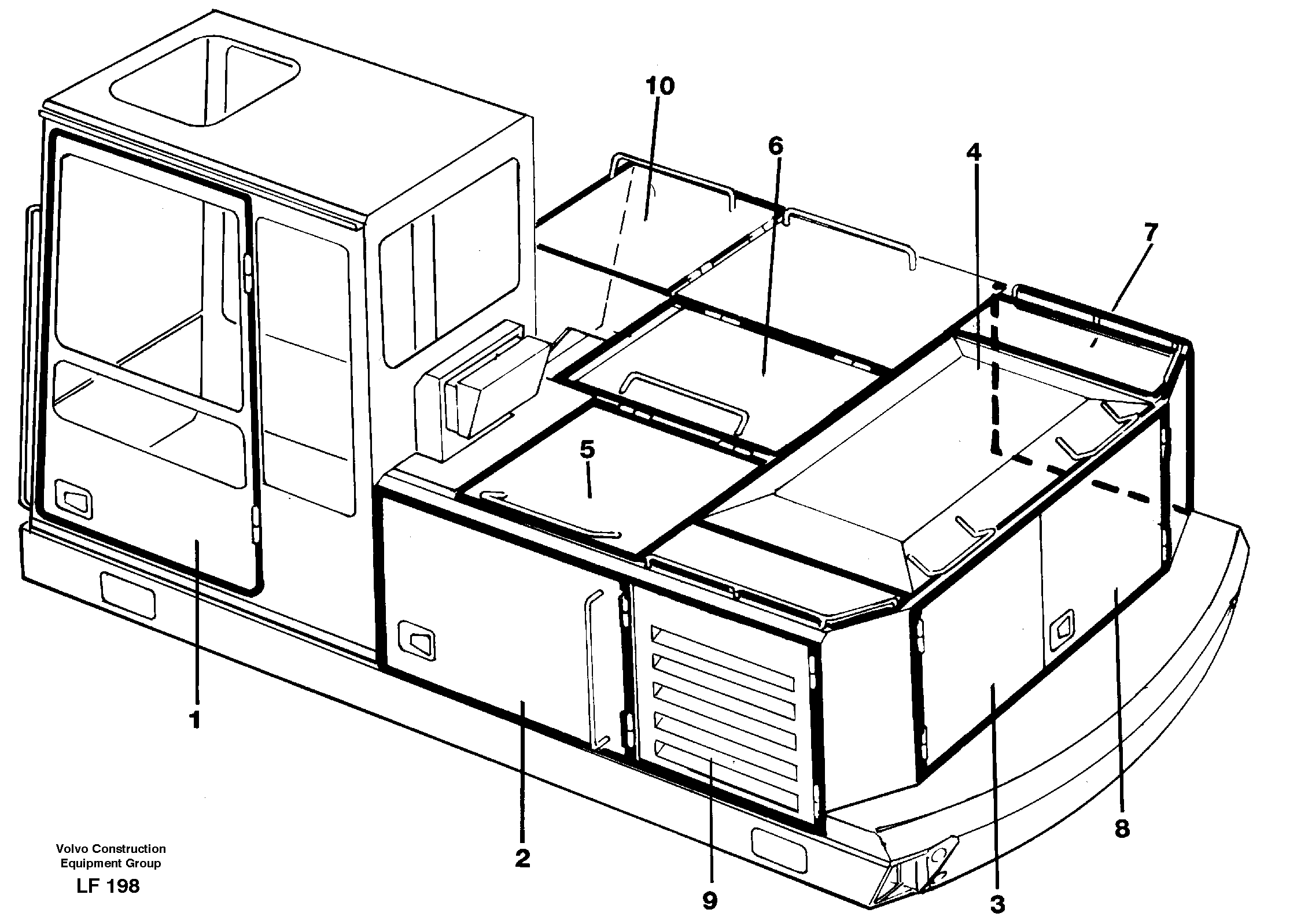 Doors, hatches — volvo parts diagram