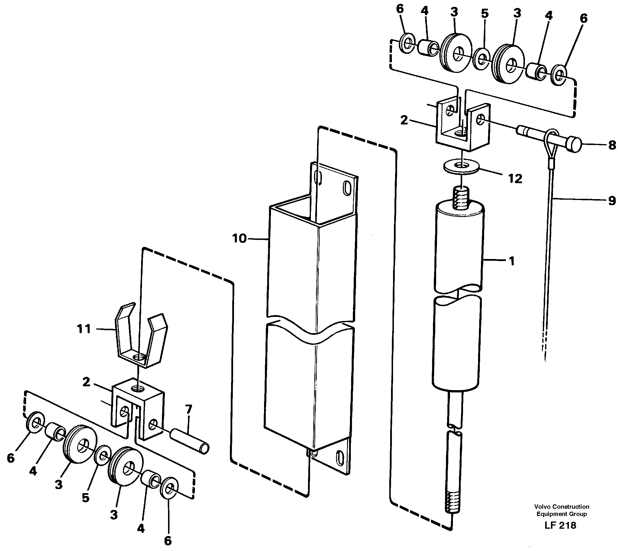 Window lifts — volvo parts diagram