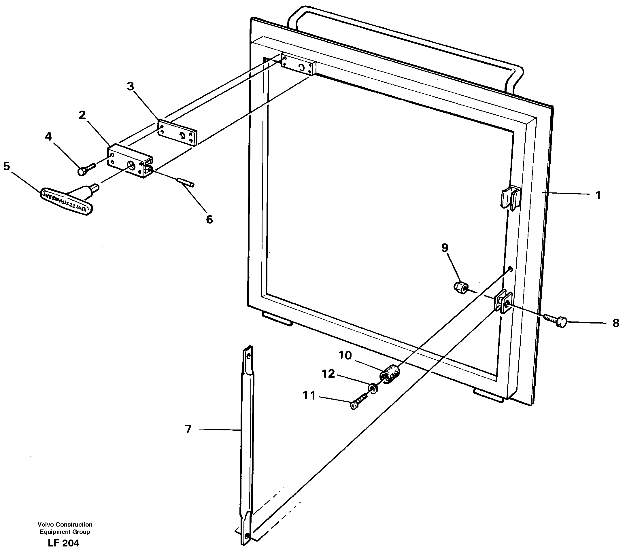 Hatch, valve housing — volvo parts diagram