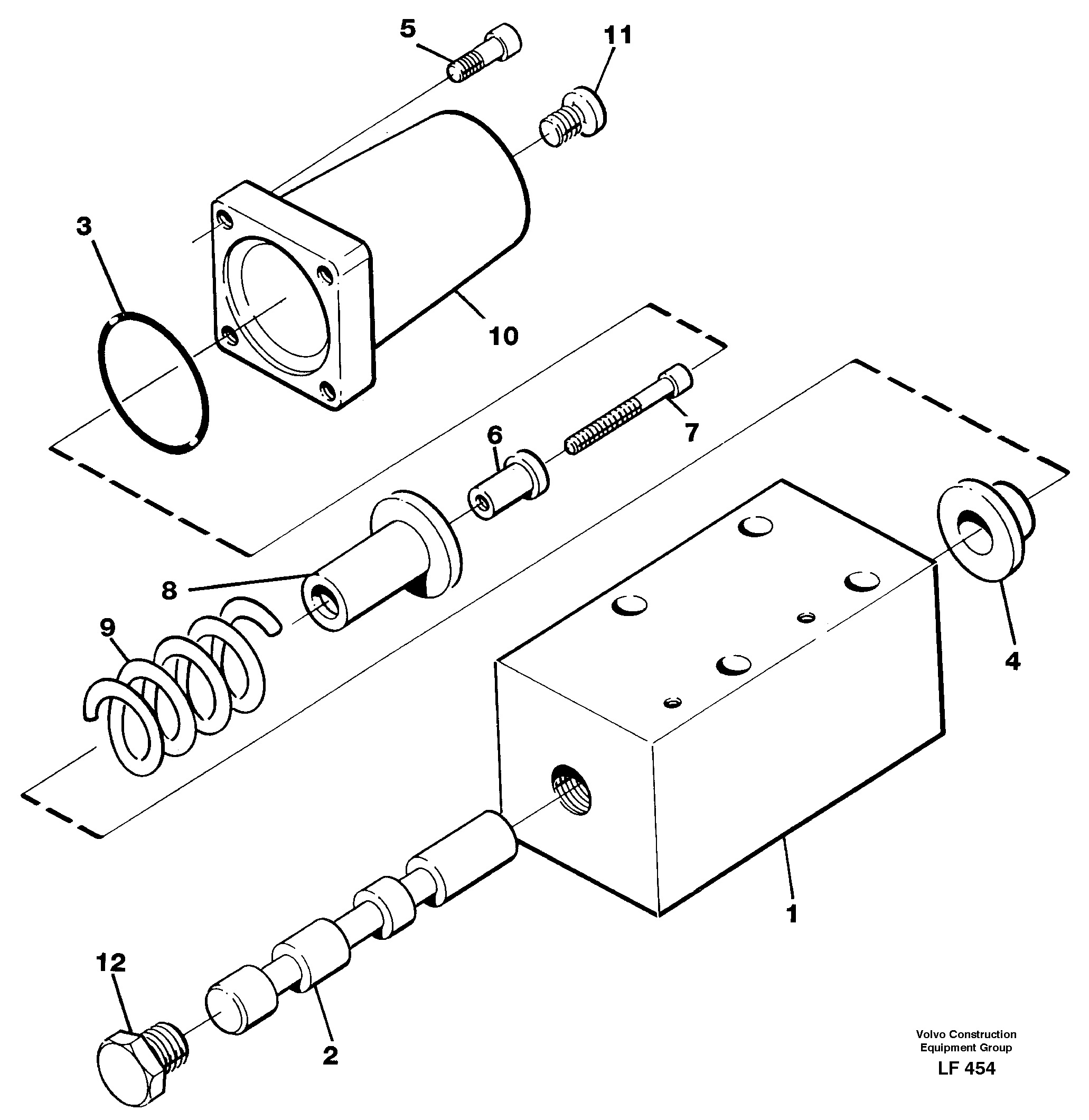 Float position valve — volvo parts diagram