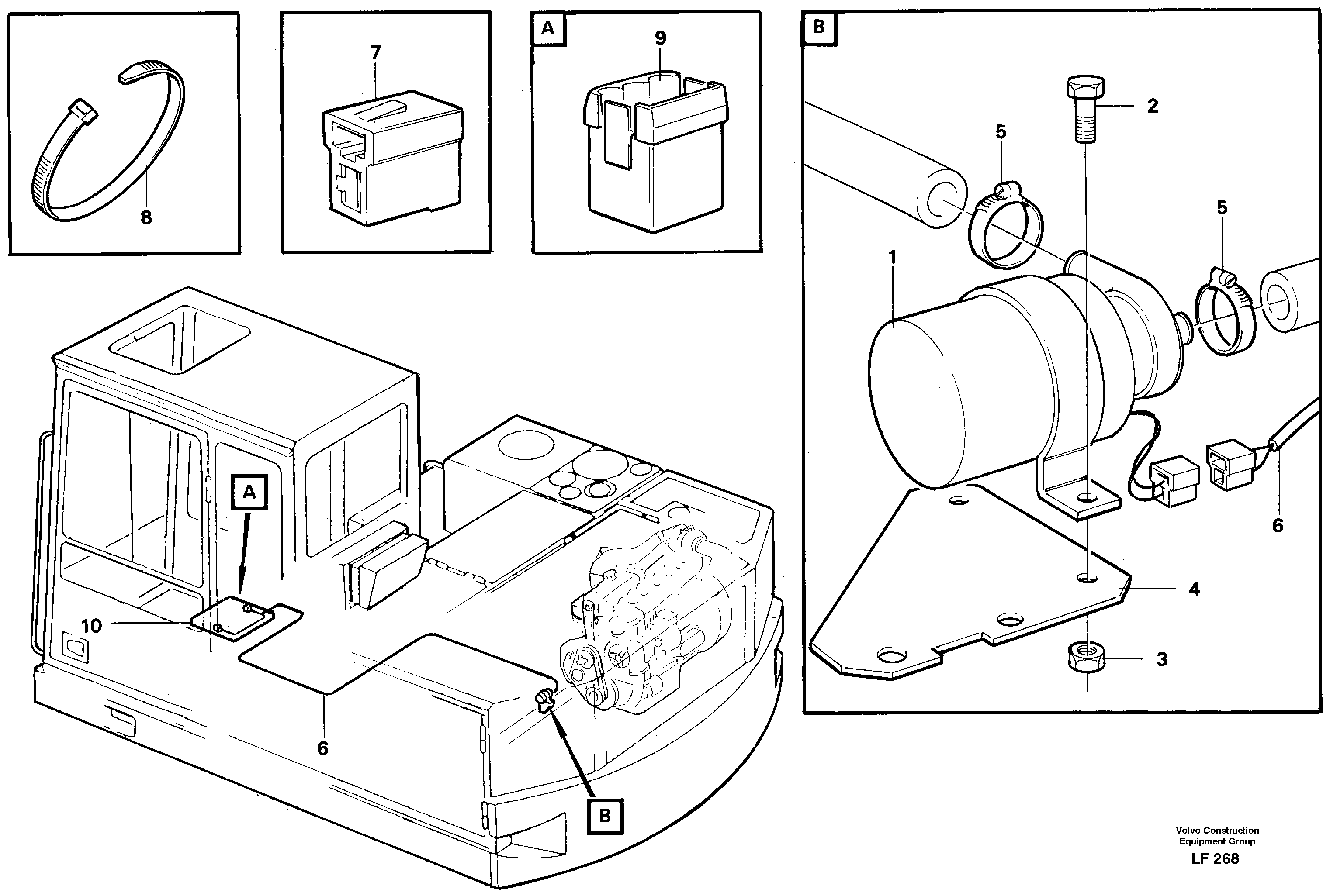 Cirkulation pump  14254114 — volvo parts diagram