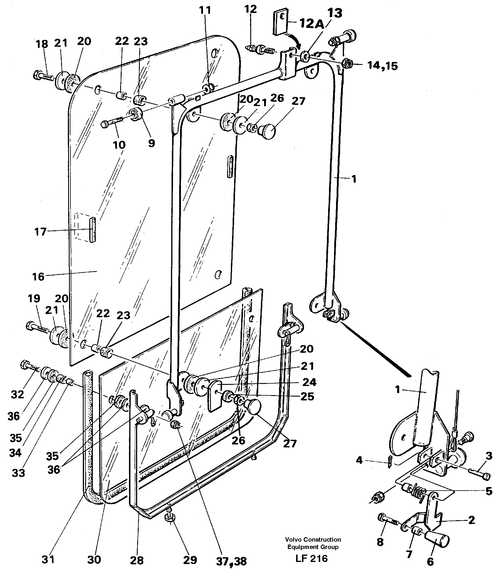 Windows — volvo parts diagram
