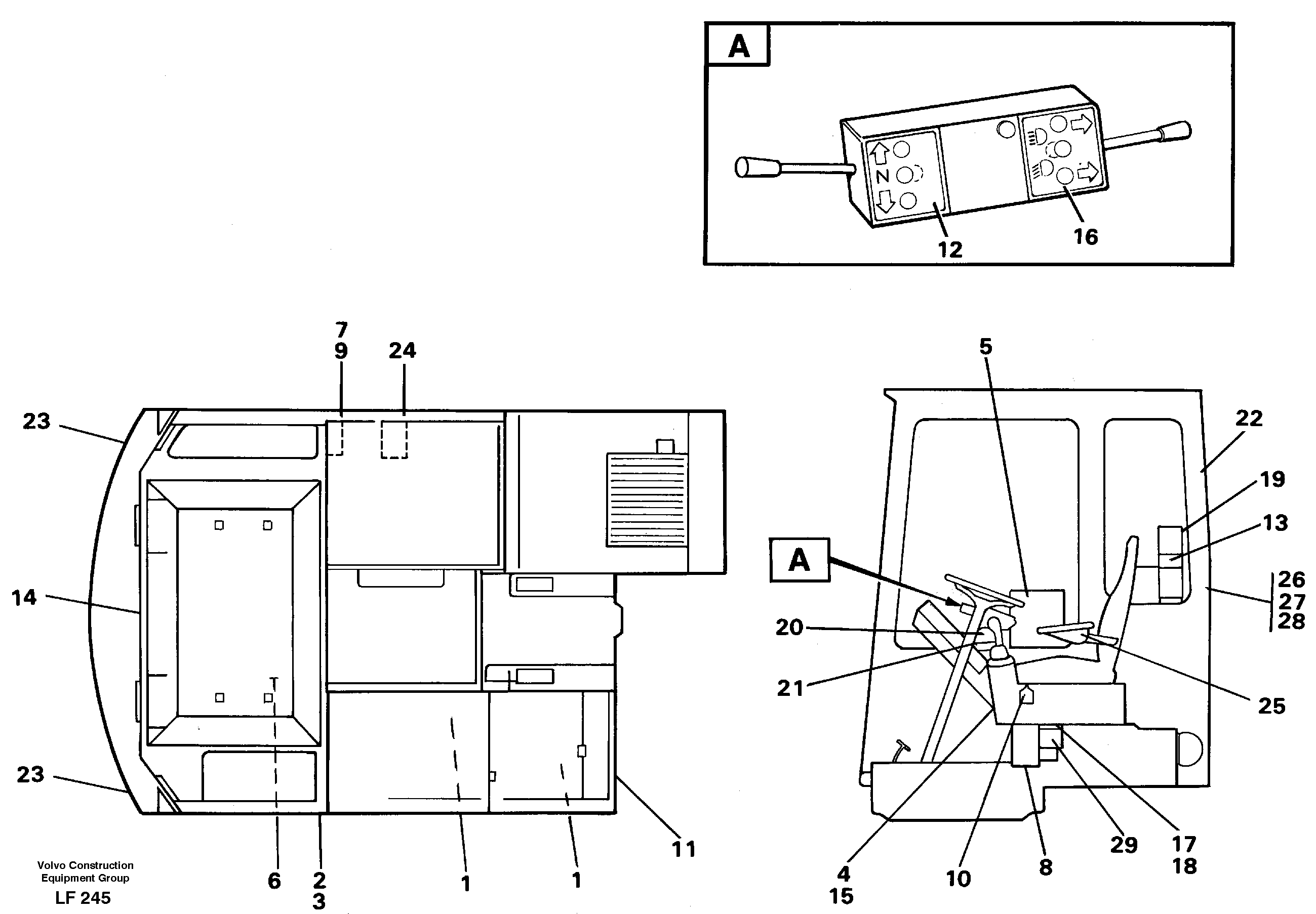 Sign plates and decals  SER NO -2683 — volvo parts diagram