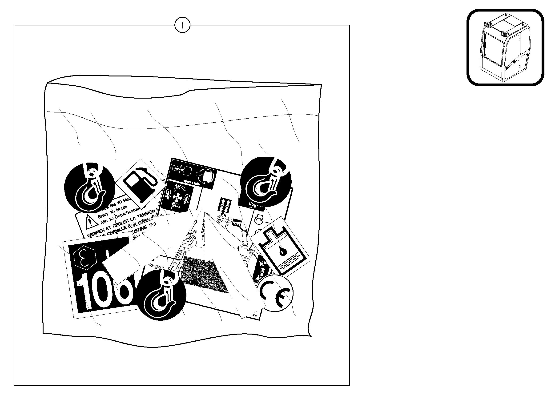 Transfer : cab (us) NAFTA — volvo parts diagram