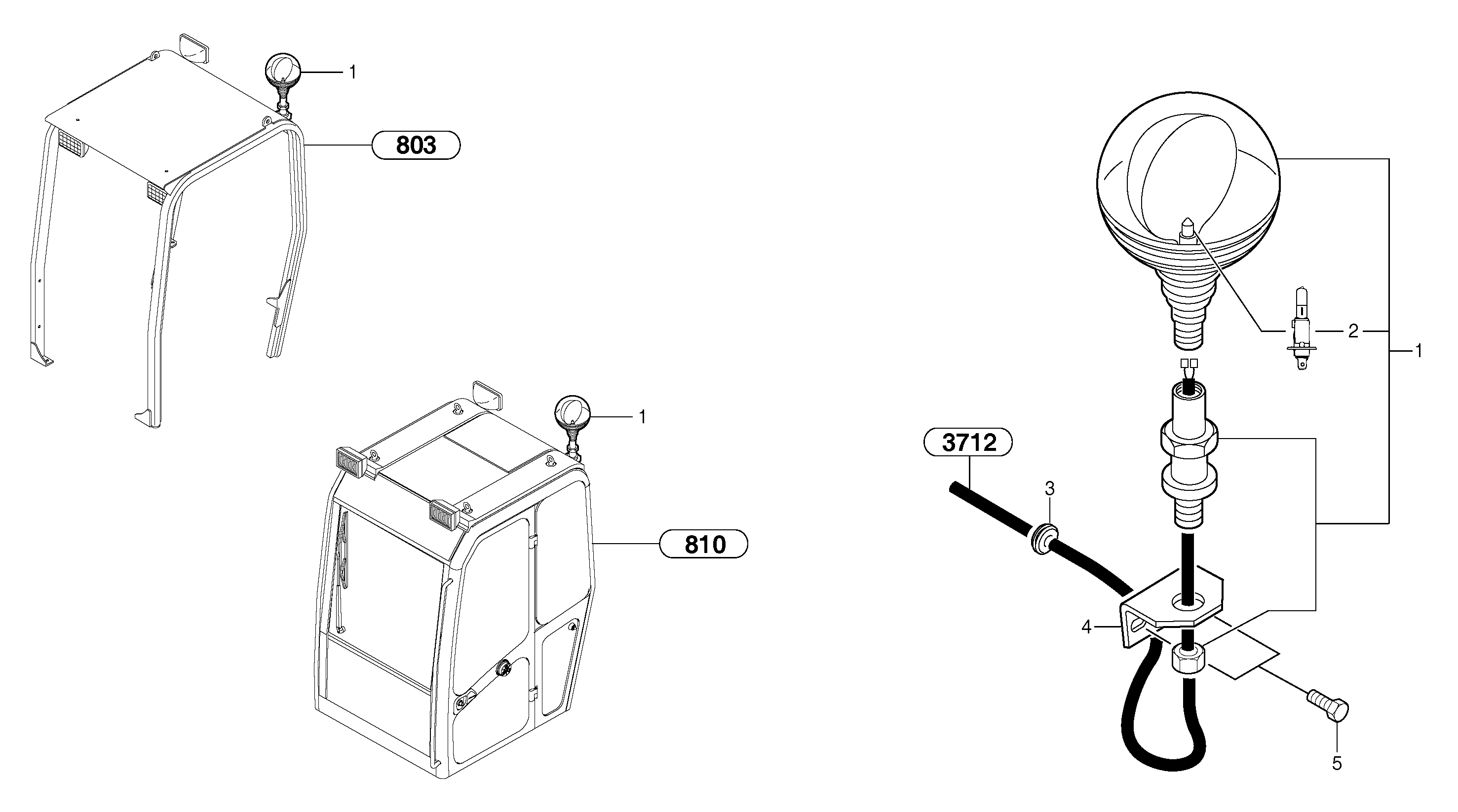Flashing light — volvo parts diagram