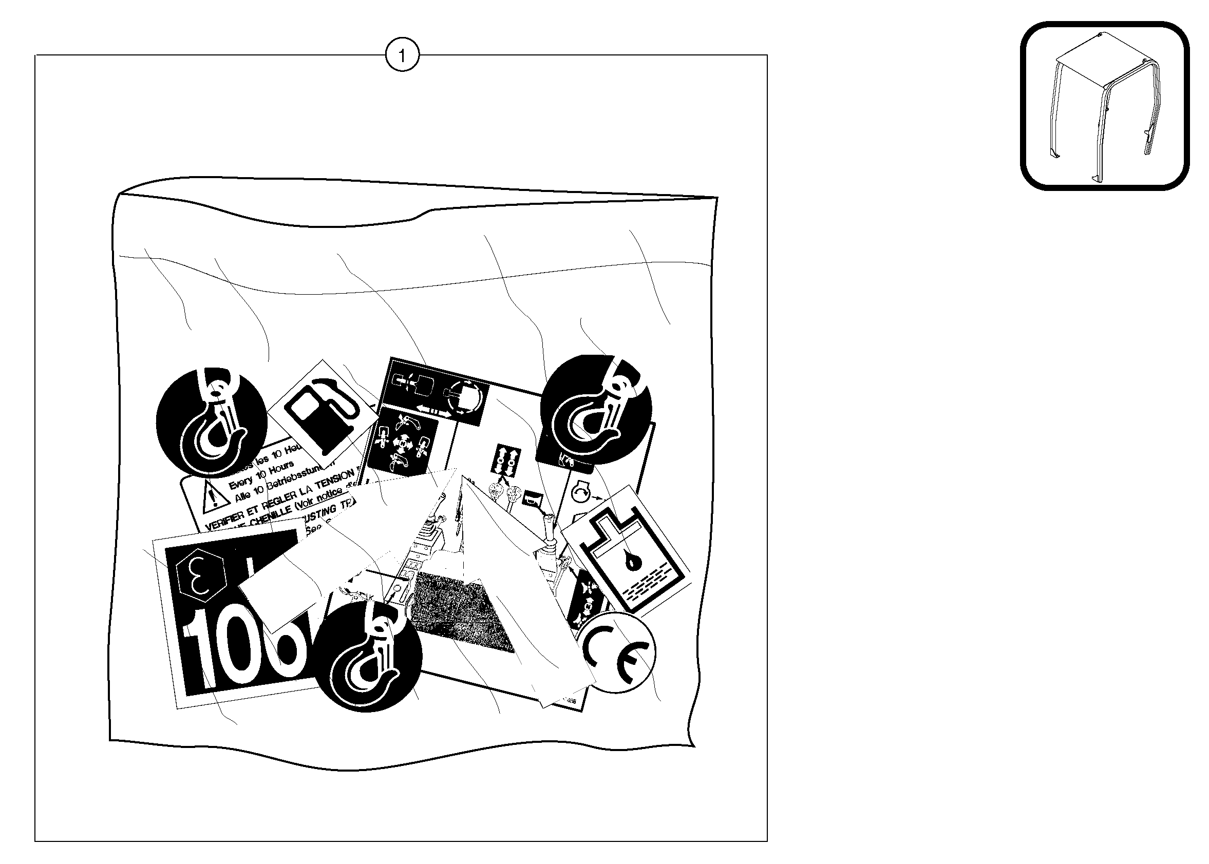 Transfer : canopy EEC — volvo parts diagram