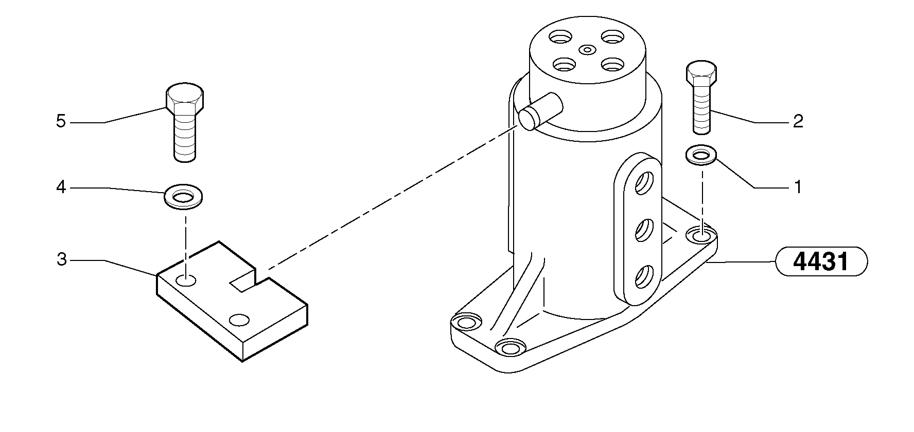 Swivel joint equipment — volvo parts diagram