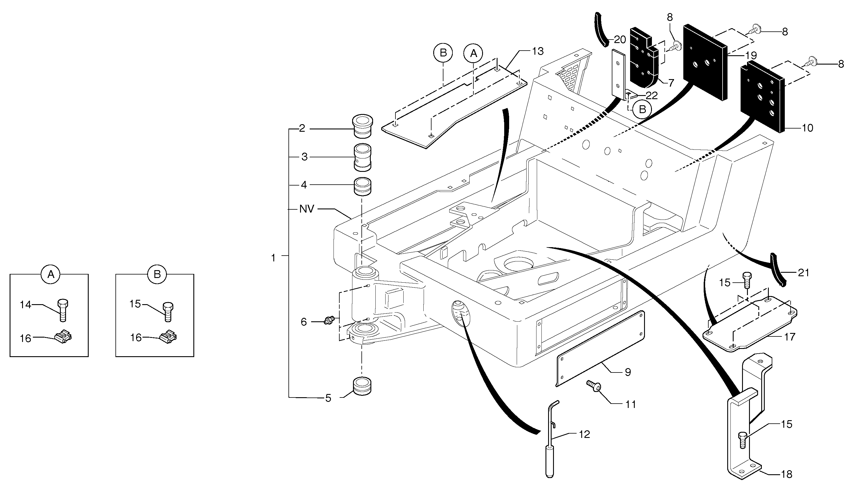 Platform — volvo parts diagram