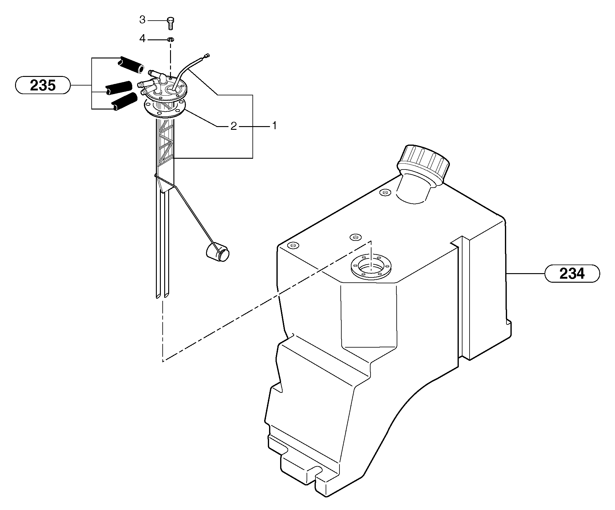 Transmitter — volvo parts diagram