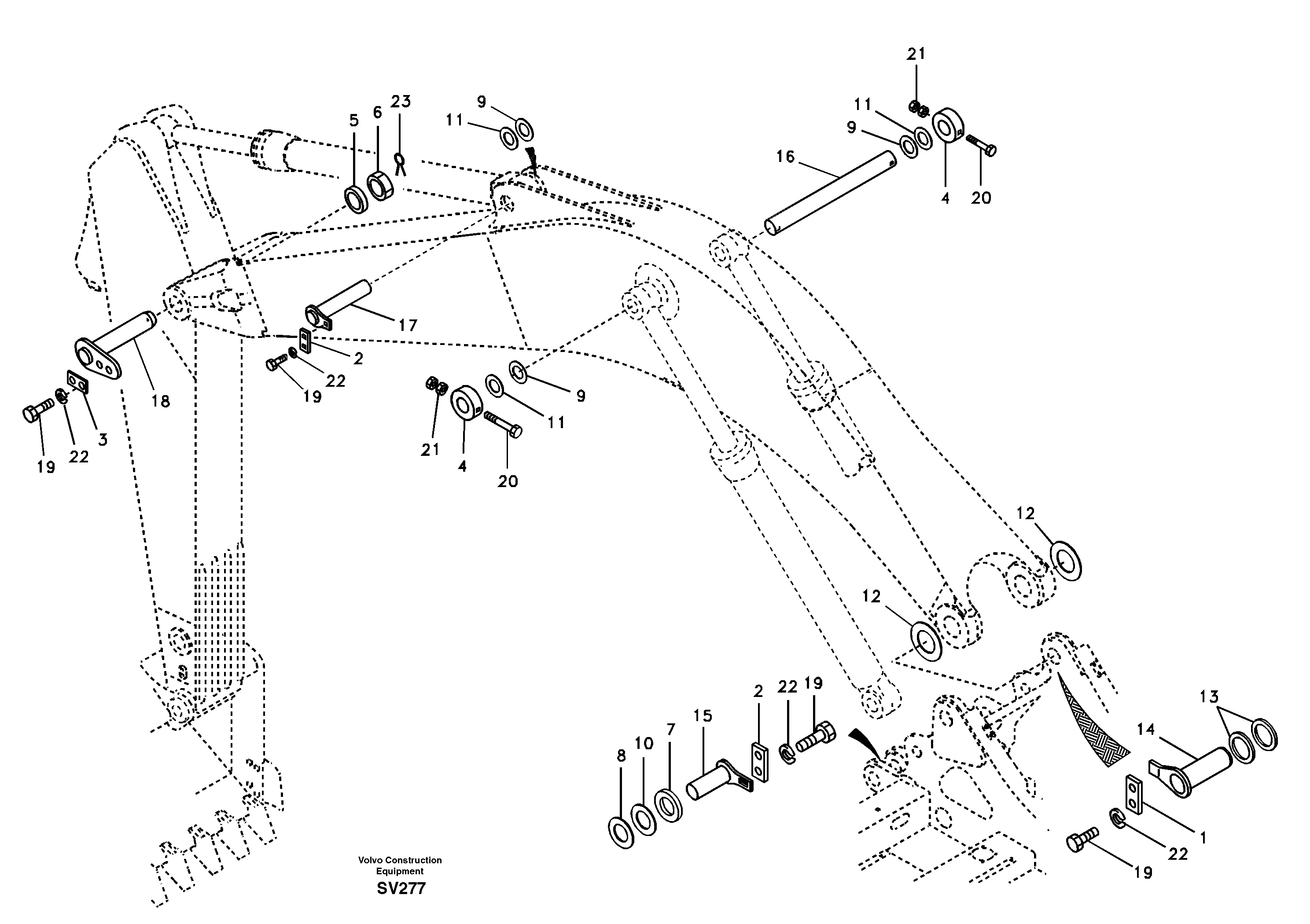 Links to boom — volvo parts diagram