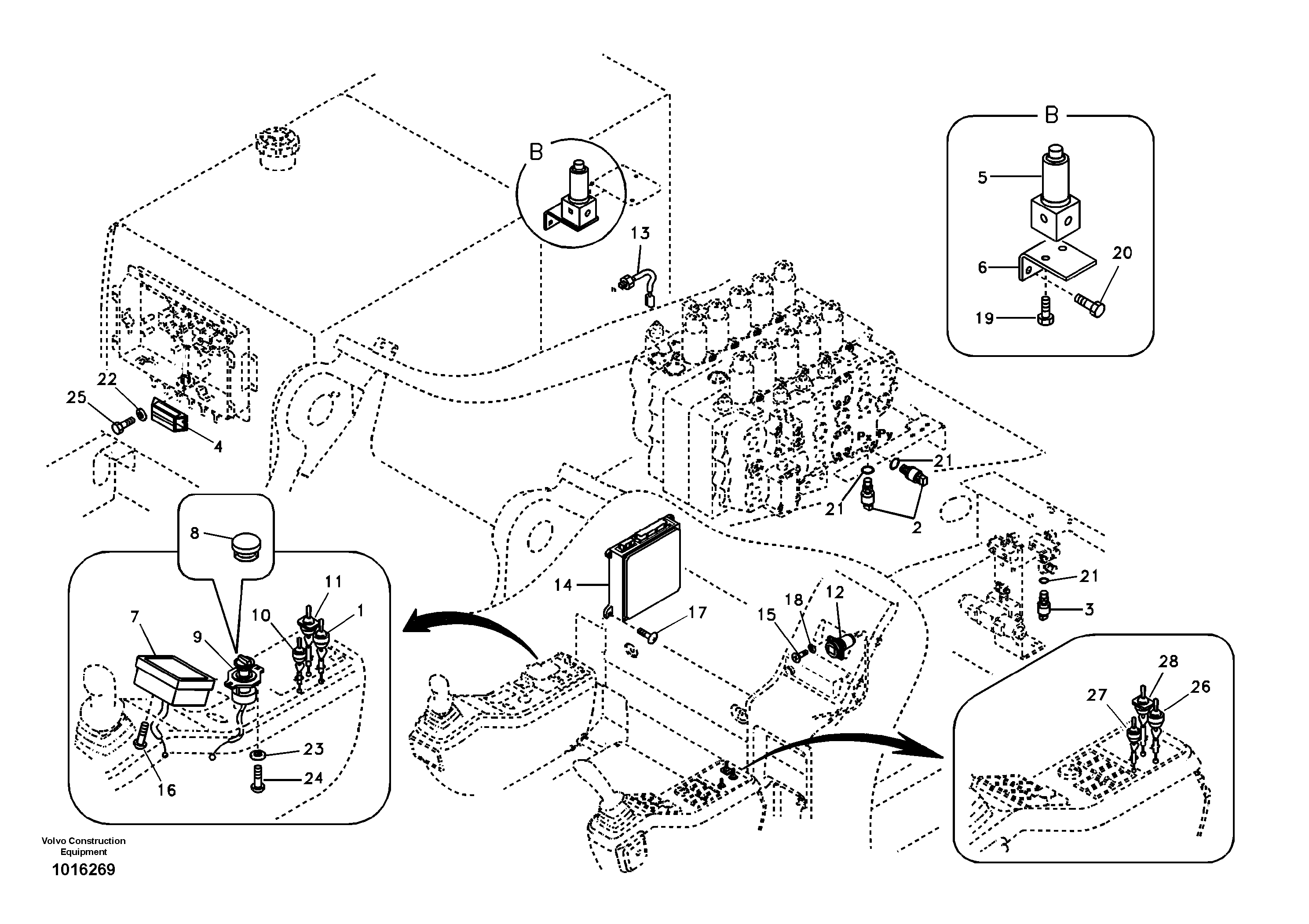 Electronic unit. — volvo parts diagram