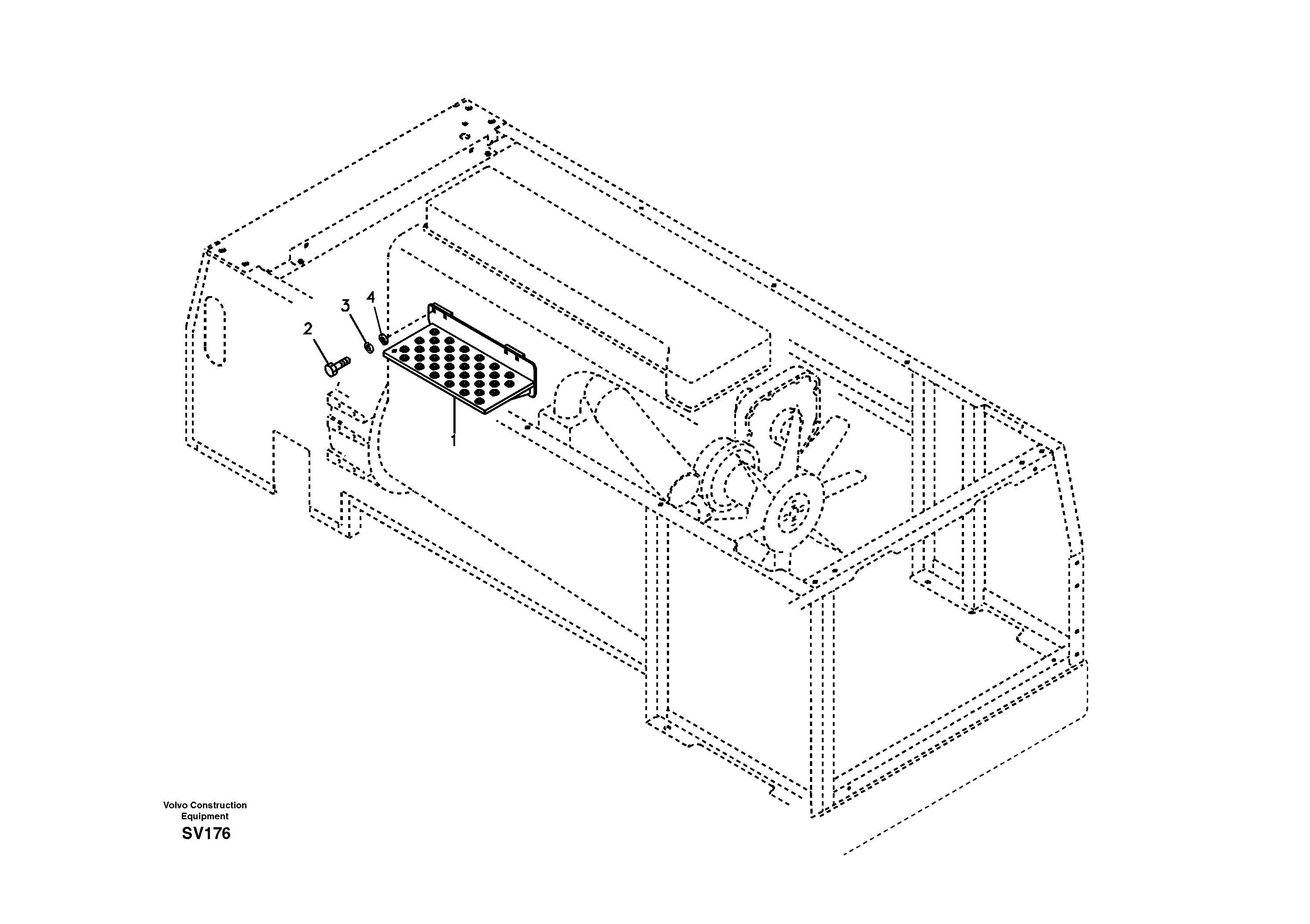 Foot Steps, Engine Room — volvo parts diagram