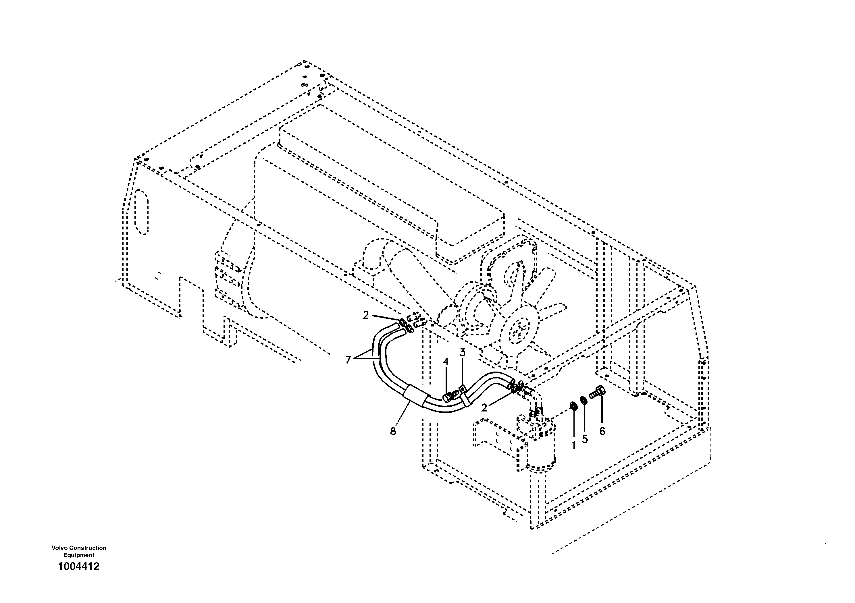 Coolant filter — volvo parts diagram