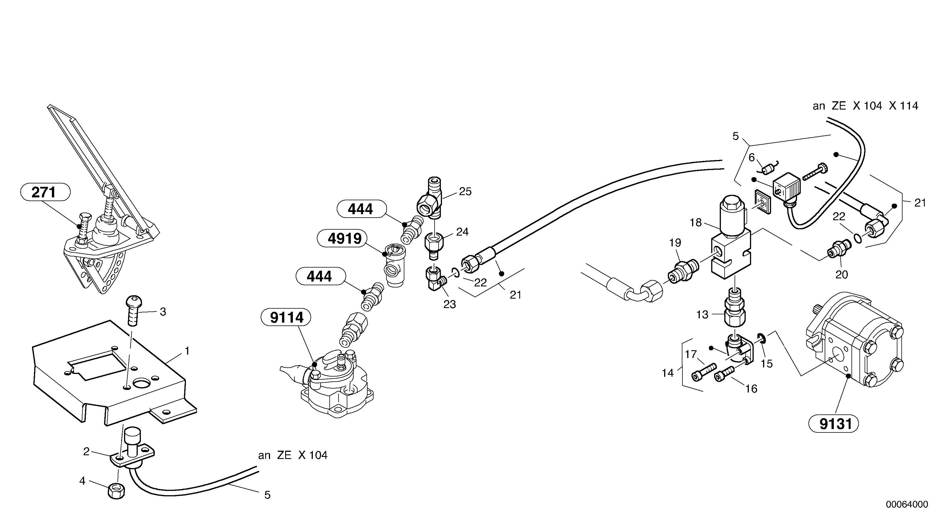 Engine brake — volvo parts diagram